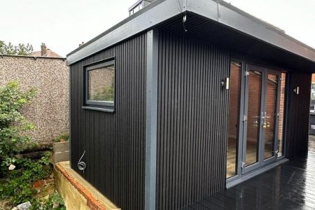 Slatted Composite Cladding